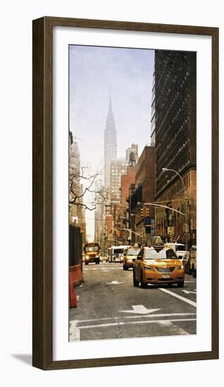 The City Bustle-Pete Kelly-Framed Giclee Print