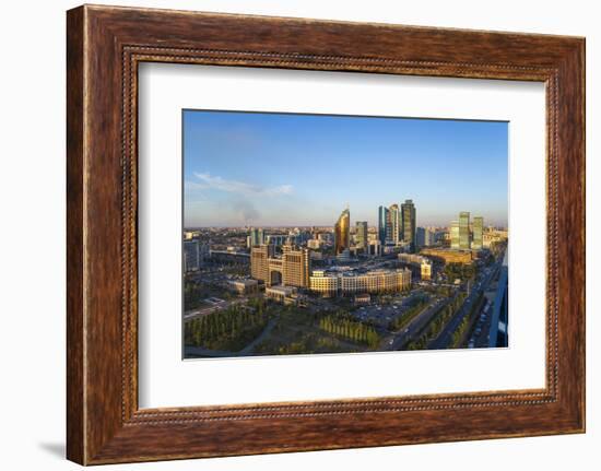 The City Center and Central Business District, Astana, Kazakhstan, Central Asia-Gavin Hellier-Framed Photographic Print