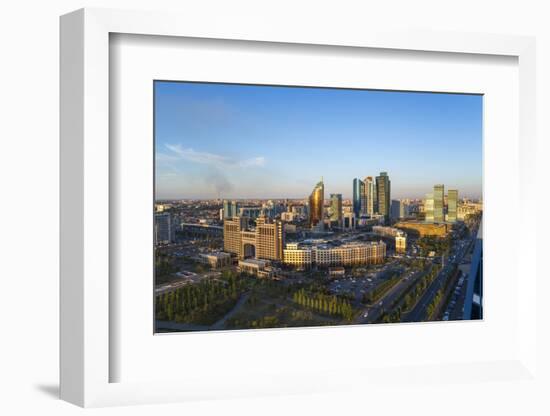 The City Center and Central Business District, Astana, Kazakhstan, Central Asia-Gavin Hellier-Framed Photographic Print