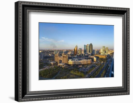 The City Center and Central Business District, Astana, Kazakhstan, Central Asia-Gavin Hellier-Framed Photographic Print