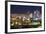 The City Center and Central Business District at Night, Astana, Kazakhstan, Central Asia-Gavin Hellier-Framed Photographic Print