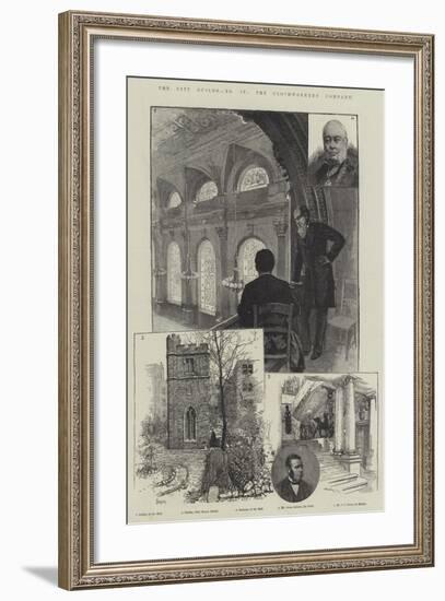 The City Guilds, the Clothworkers' Company-Amedee Forestier-Framed Giclee Print