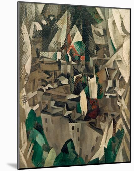 The City No.2, 1910-Robert Delaunay-Mounted Giclee Print