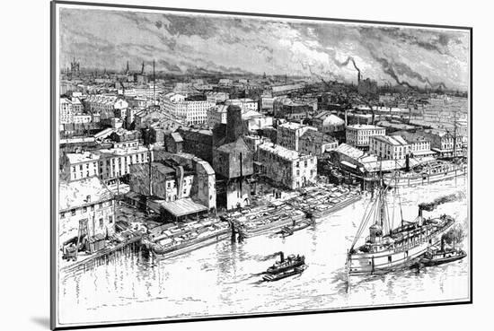 The City of Buffalo, 19th Century-null-Mounted Giclee Print