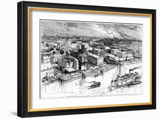 The City of Buffalo, 19th Century-null-Framed Giclee Print