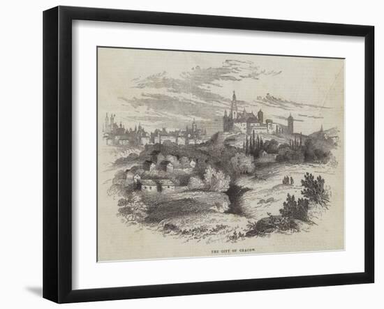 The City of Cracow-William Henry Pike-Framed Giclee Print