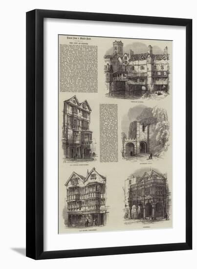 The City of Exeter-Samuel Read-Framed Giclee Print