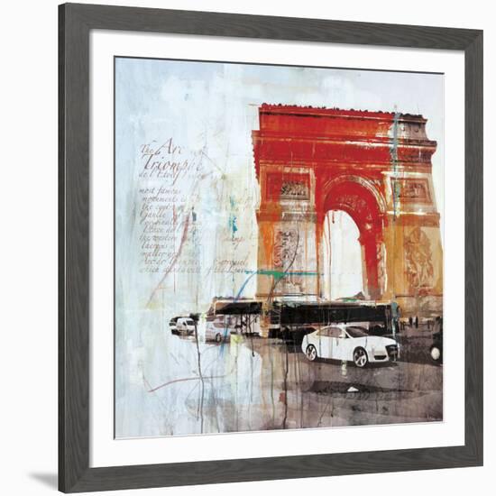 The City of Light II-Markus Haub-Framed Art Print