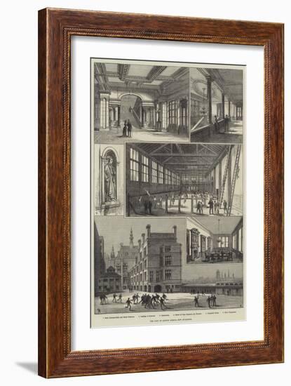 The City of London School New Buildings-Frank Watkins-Framed Giclee Print