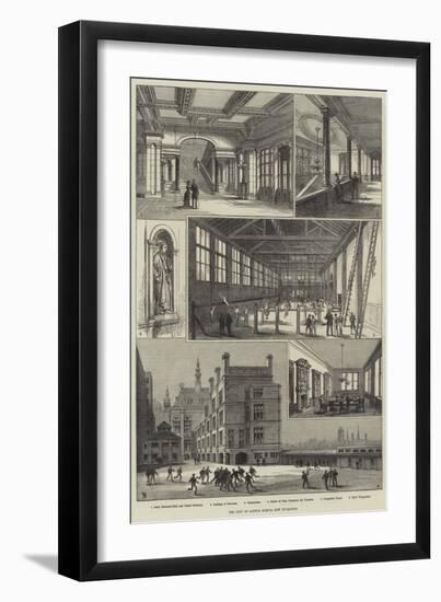 The City of London School New Buildings-Frank Watkins-Framed Giclee Print