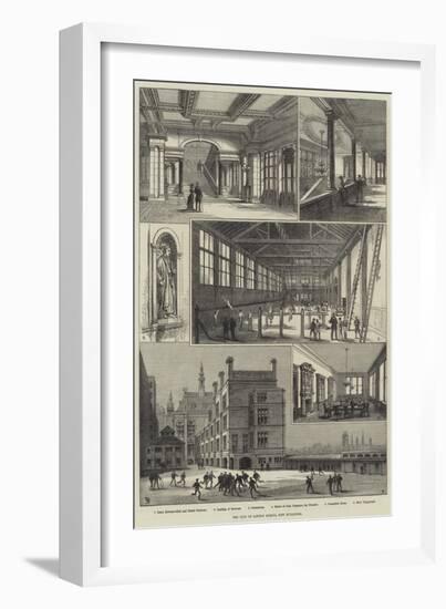 The City of London School New Buildings-Frank Watkins-Framed Giclee Print
