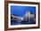 The City of Milan, the Huge Duomo Cathedral and the Centre of the City-David Churchill-Framed Photographic Print