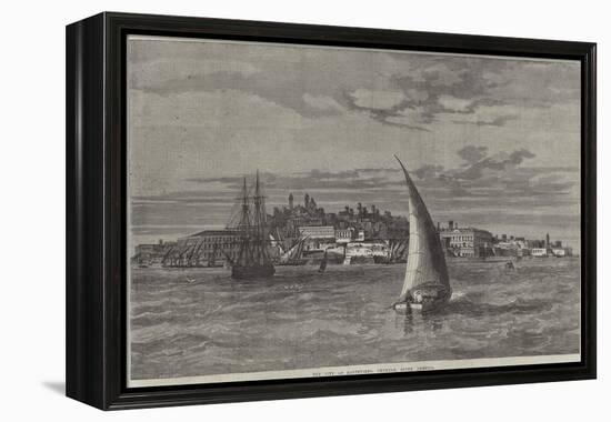 The City of Montevideo, Uruguay, South America-null-Framed Premier Image Canvas