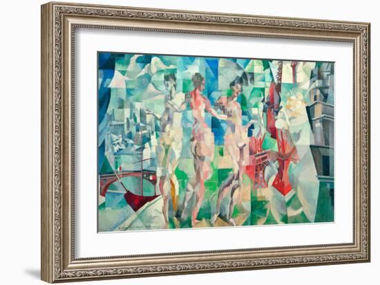 The City of Paris, 1910/12-Robert Delaunay-Framed Giclee Print