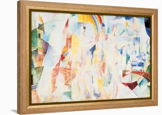 The City of Paris, 1911-Robert Delaunay-Framed Premier Image Canvas