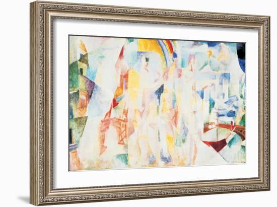 The City of Paris, 1911-Robert Delaunay-Framed Giclee Print