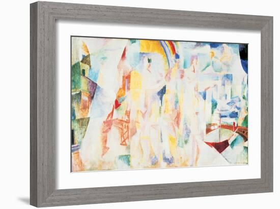 The City of Paris, 1911-Robert Delaunay-Framed Giclee Print