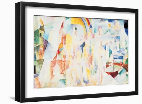 The City of Paris, 1911-Robert Delaunay-Framed Giclee Print