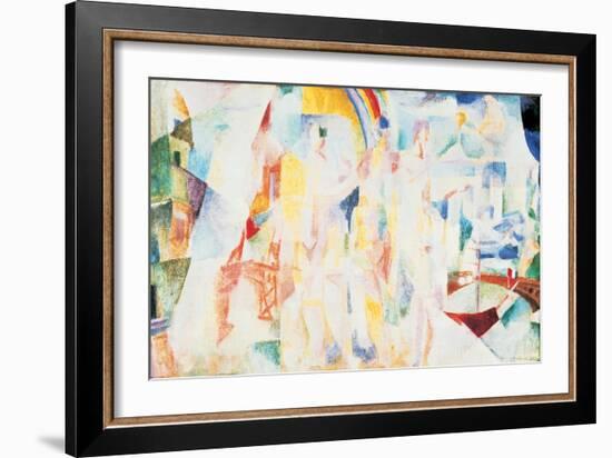 The City of Paris, 1911-Robert Delaunay-Framed Giclee Print