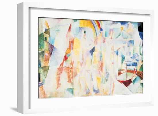 The City of Paris, 1911-Robert Delaunay-Framed Giclee Print