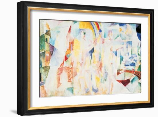 The City of Paris, 1911-Robert Delaunay-Framed Giclee Print