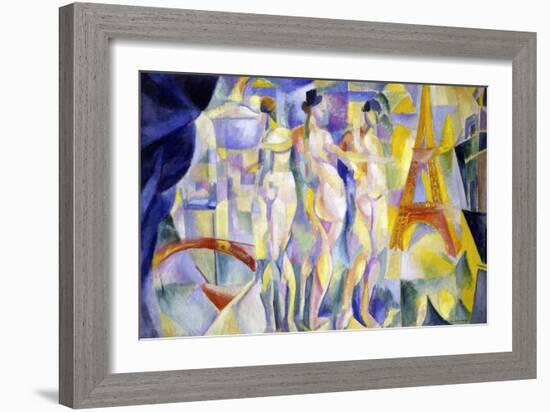 The City of Paris (La Ville De Paris)-Robert Delaunay-Framed Giclee Print