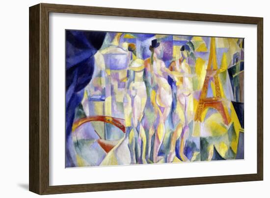 The City of Paris (La Ville De Paris)-Robert Delaunay-Framed Giclee Print