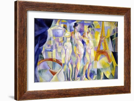 The City of Paris (La Ville De Paris)-Robert Delaunay-Framed Giclee Print