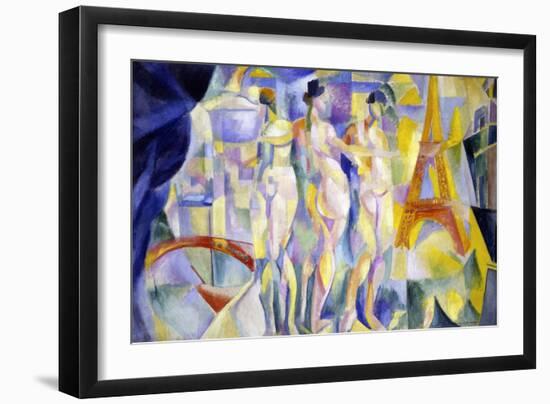 The City of Paris (La Ville De Paris)-Robert Delaunay-Framed Giclee Print