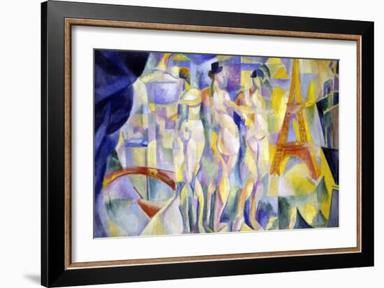 The City of Paris (La Ville De Paris)-Robert Delaunay-Framed Giclee Print