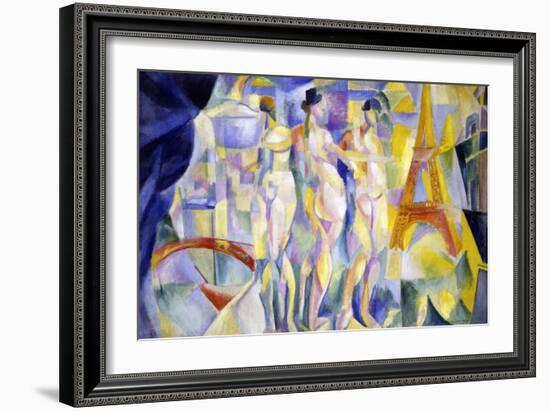 The City of Paris (La Ville De Paris)-Robert Delaunay-Framed Giclee Print