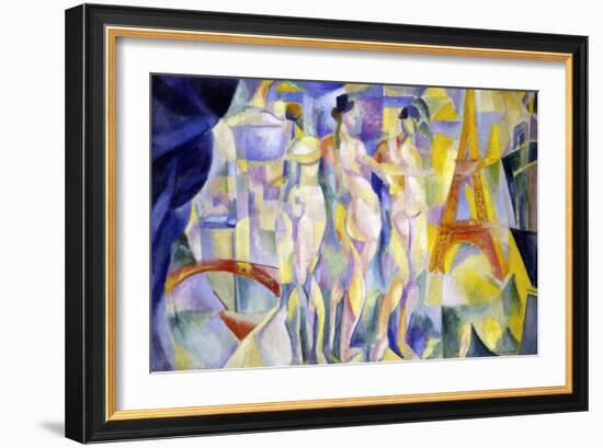 The City of Paris (La Ville De Paris)-Robert Delaunay-Framed Giclee Print