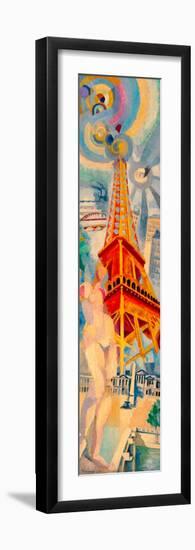 The City Paris. The Woman and the Tower, 1925-Robert Delaunay-Framed Giclee Print