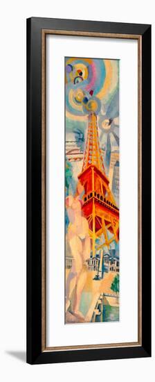 The City Paris. The Woman and the Tower, 1925-Robert Delaunay-Framed Giclee Print