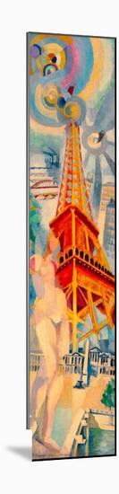 The City Paris. The Woman and the Tower, 1925-Robert Delaunay-Mounted Giclee Print