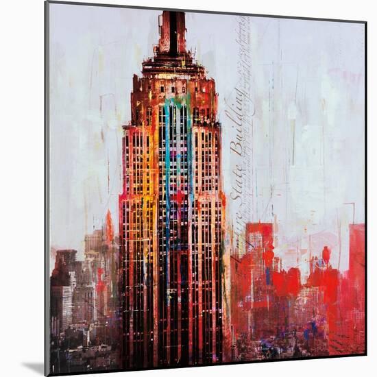 The City That Never Sleeps I-Markus Haub-Mounted Art Print