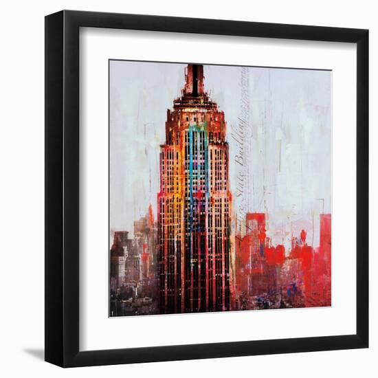 The City That Never Sleeps I-Markus Haub-Framed Art Print