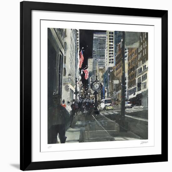 The City that Never Sleeps, New York-Susan Brown-Framed Collectable Print