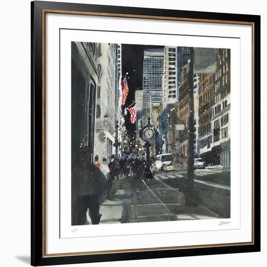 The City that Never Sleeps, New York-Susan Brown-Framed Collectable Print