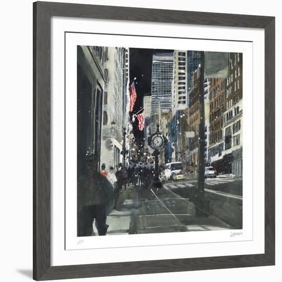 The City that Never Sleeps, New York-Susan Brown-Framed Collectable Print