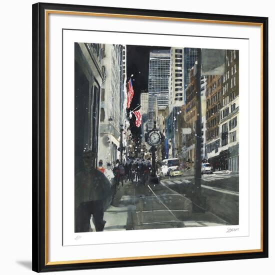 The City that Never Sleeps, New York-Susan Brown-Framed Collectable Print