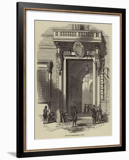 The Civic Guard-House at Rome-null-Framed Giclee Print