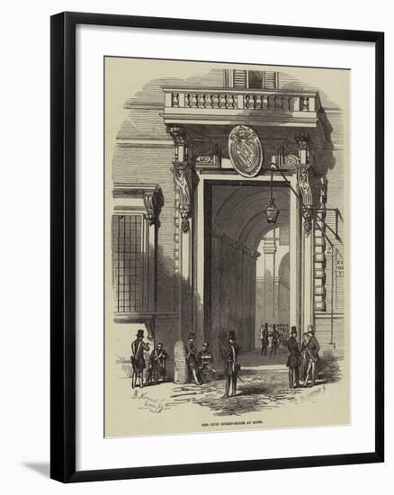 The Civic Guard-House at Rome-null-Framed Giclee Print