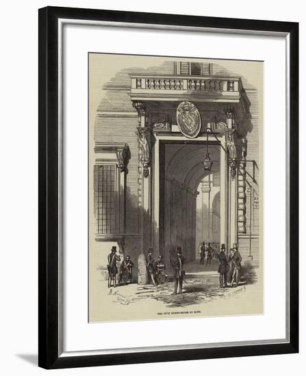 The Civic Guard-House at Rome-null-Framed Giclee Print
