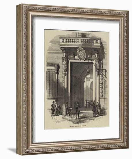 The Civic Guard-House at Rome-null-Framed Giclee Print