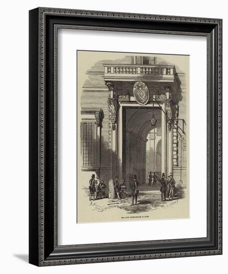 The Civic Guard-House at Rome-null-Framed Giclee Print