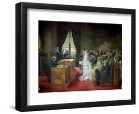The Civil Marriage, 1881-Henri Gervex-Framed Giclee Print
