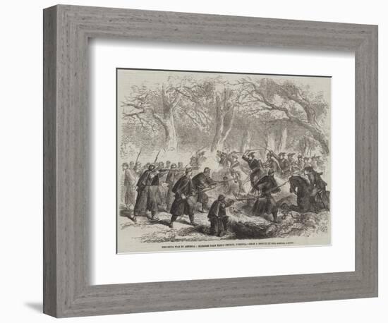 The Civil War in America, Skirmish Near Fall's Church, Virginia-null-Framed Giclee Print