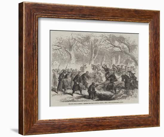 The Civil War in America, Skirmish Near Fall's Church, Virginia-null-Framed Giclee Print