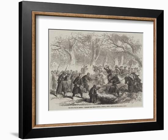 The Civil War in America, Skirmish Near Fall's Church, Virginia-null-Framed Giclee Print